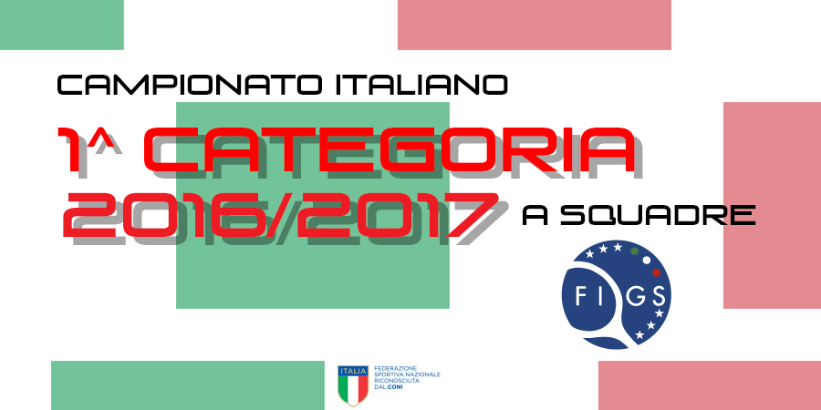 Camp. Ita. a squadre di 1a cat 2016-17