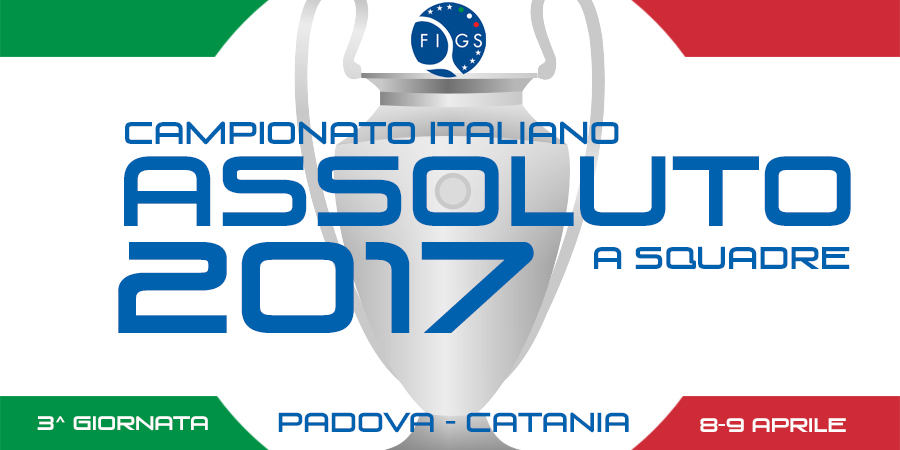 Camp. Ita. Assoluto a squadre 2017 - 3a giornata