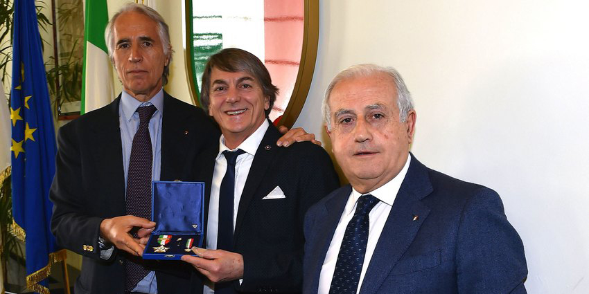 Piero Bartoletti Stella d'Oro al Merito Sportivo