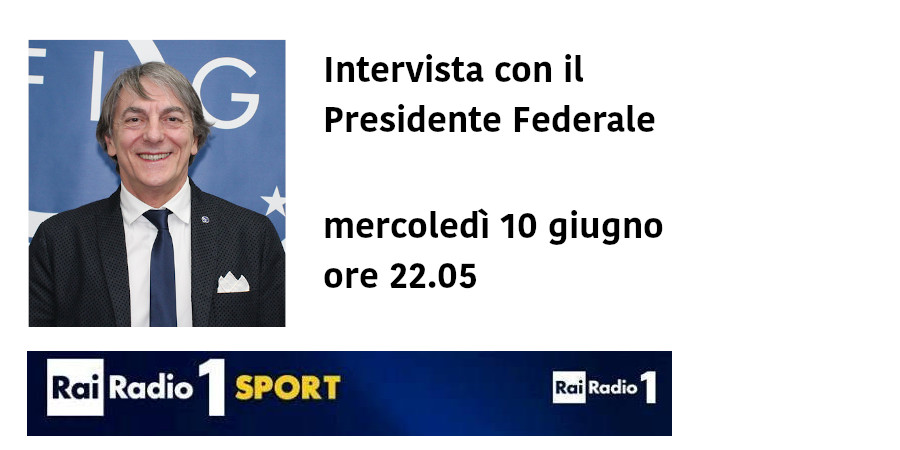 Intervista radiofonica al Presidente Federale