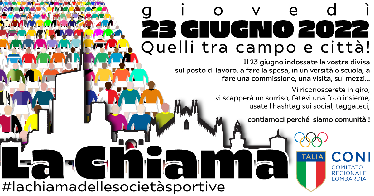 La chiama delle società sportive