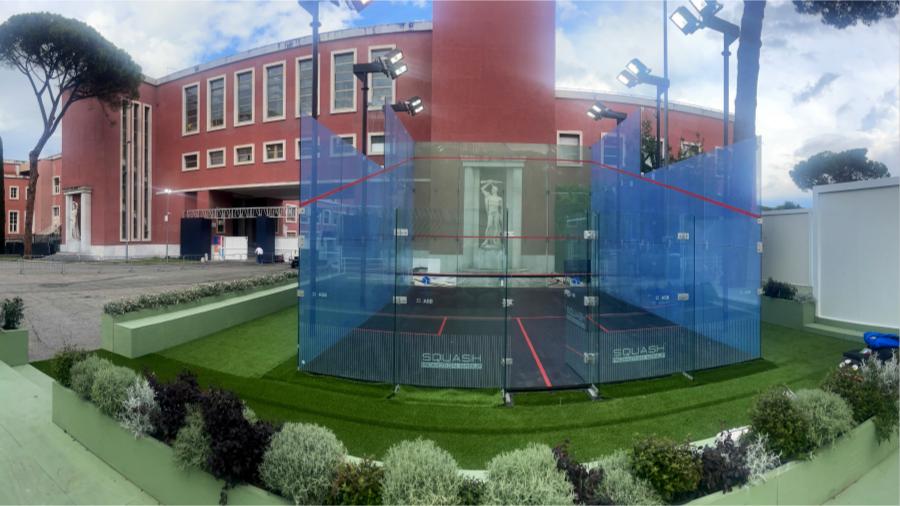 Lo Squash agli Internazionali d'Italia di Tennis 2023