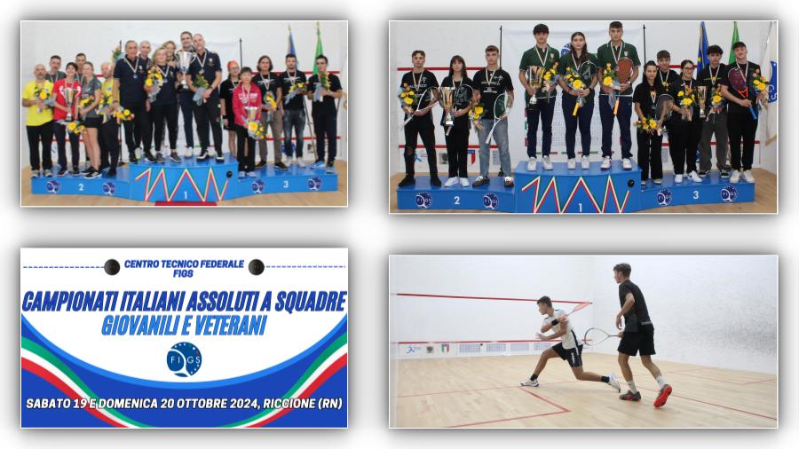 2024 - Campionati Italiani Assoluti a Squadre Giovanili e Veterani