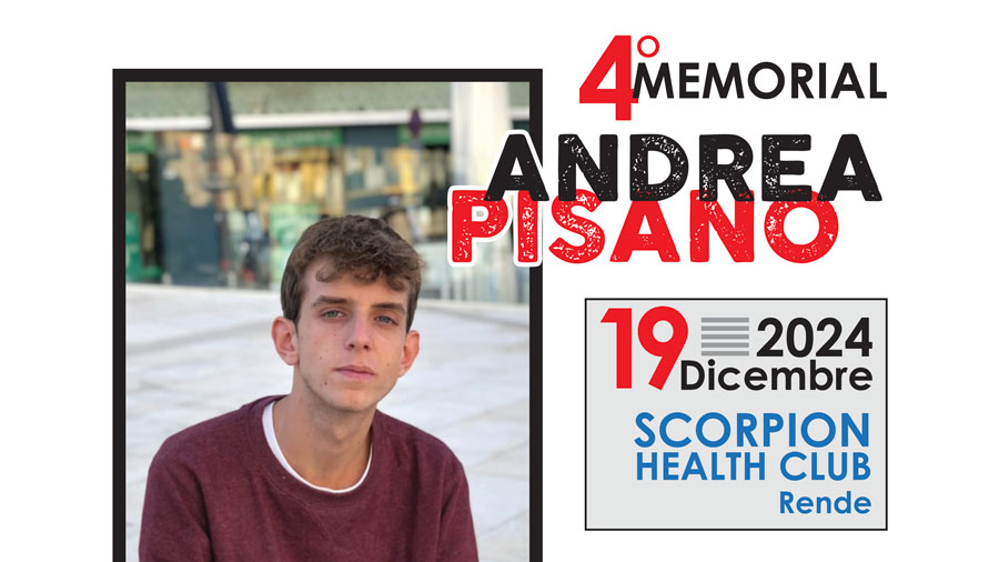 4° Memorial Andrea Pisano - 19 dicembre 2024