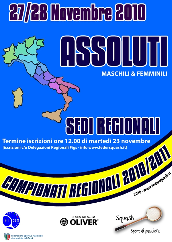 Campionati Regionali Assoluti 2010