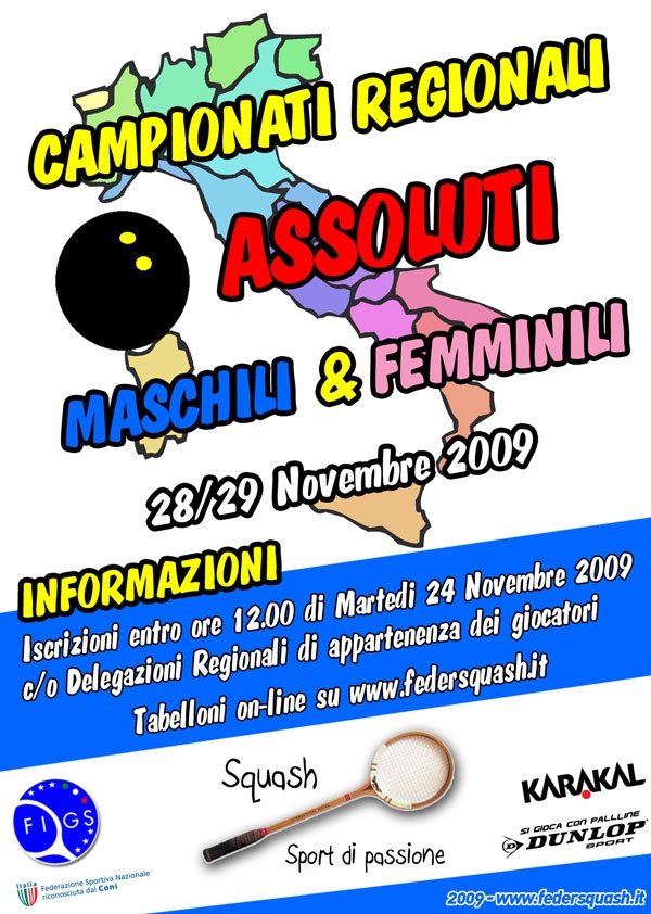 Campionati Regionali Assoluti 2009