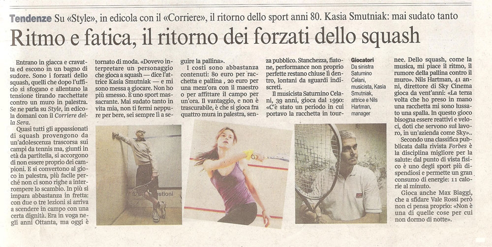 Squash & Stampa