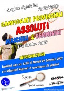 Campionati Provinciali Assoluti 2009