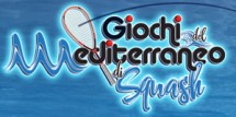 Giochi del Mediterraneo di Squash - brochure informativa